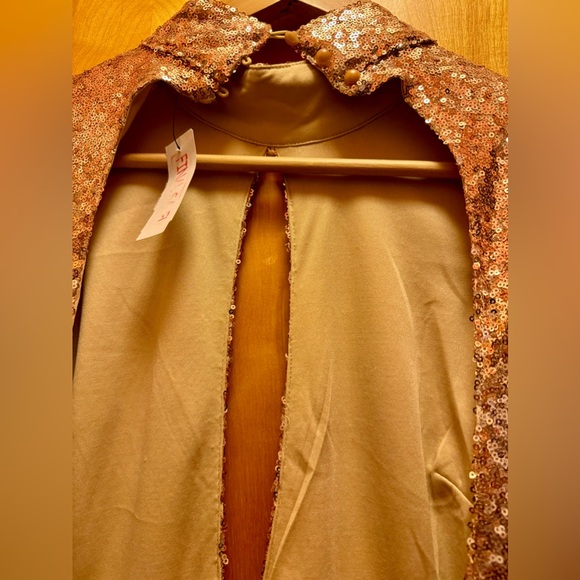 Elegant Sequence Mini Dress w/ Juliet Sleeves Size Small NWT - Picture 5 of 15